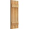 Ekena Millwork Joined Board-n-Batten Shutters, Rough Sawn Western Red Cedar, 10 3/4W x 28H, PR RBJ06S11X028RWR - alternate 3